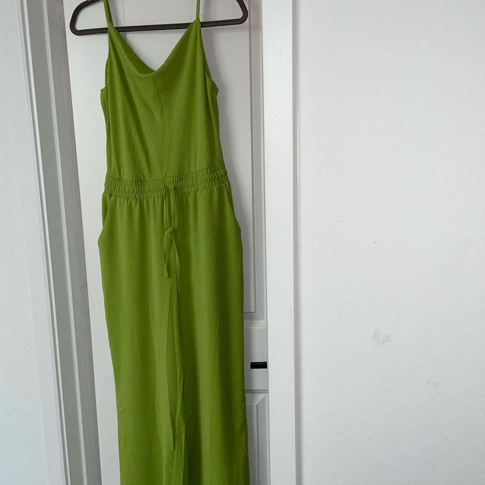 Rainbow Green Minimalist Jumpsuit